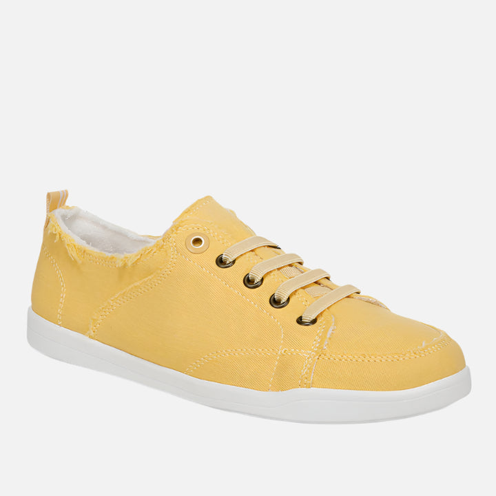 Butter Yellow Pismo Lace Up Sneaker