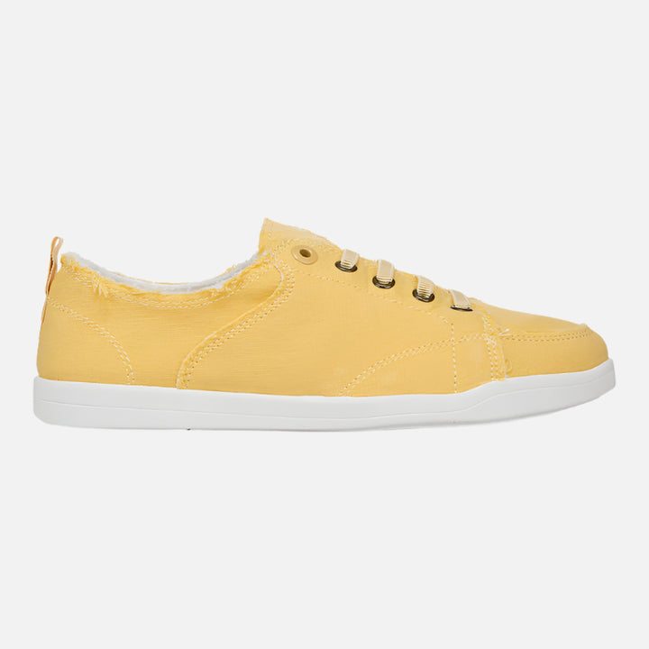 Butter Yellow Pismo Lace Up Sneaker