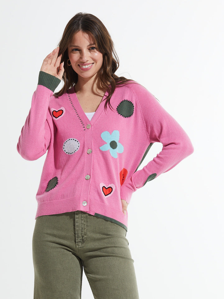 Candy Flowers and Spots Sweater