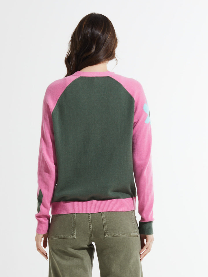 Candy Flowers and Spots Sweater