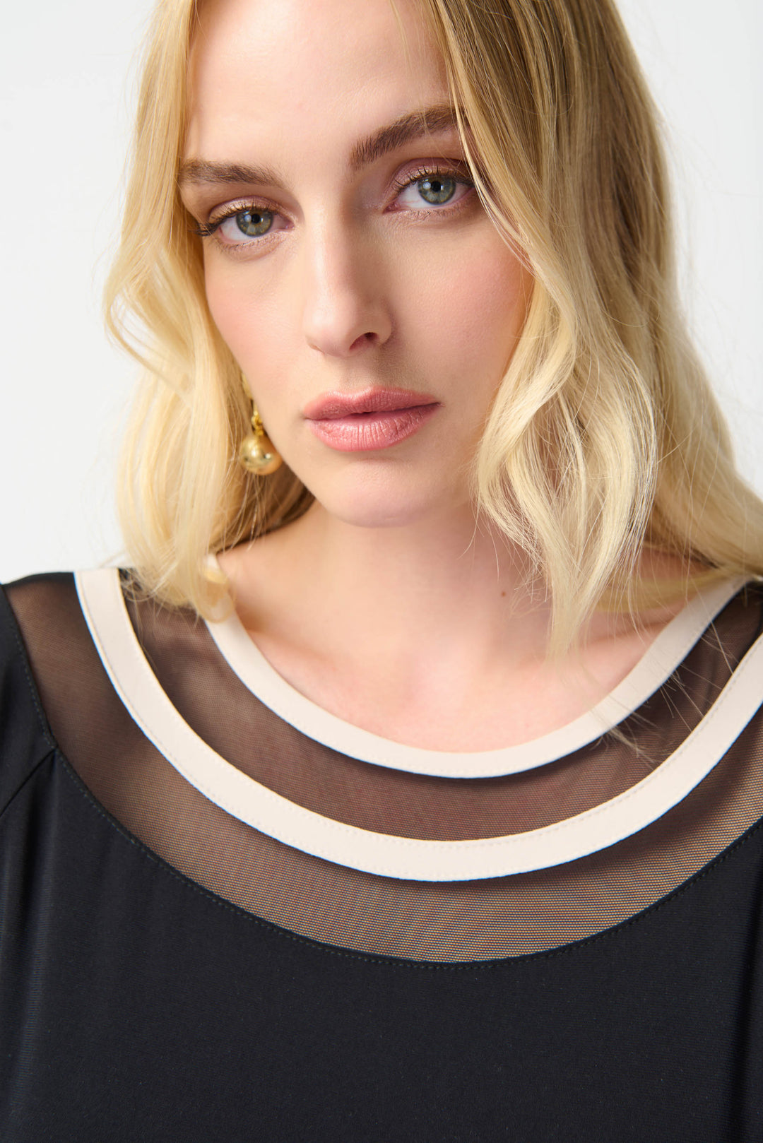 Colour Block Short A-Line Dress