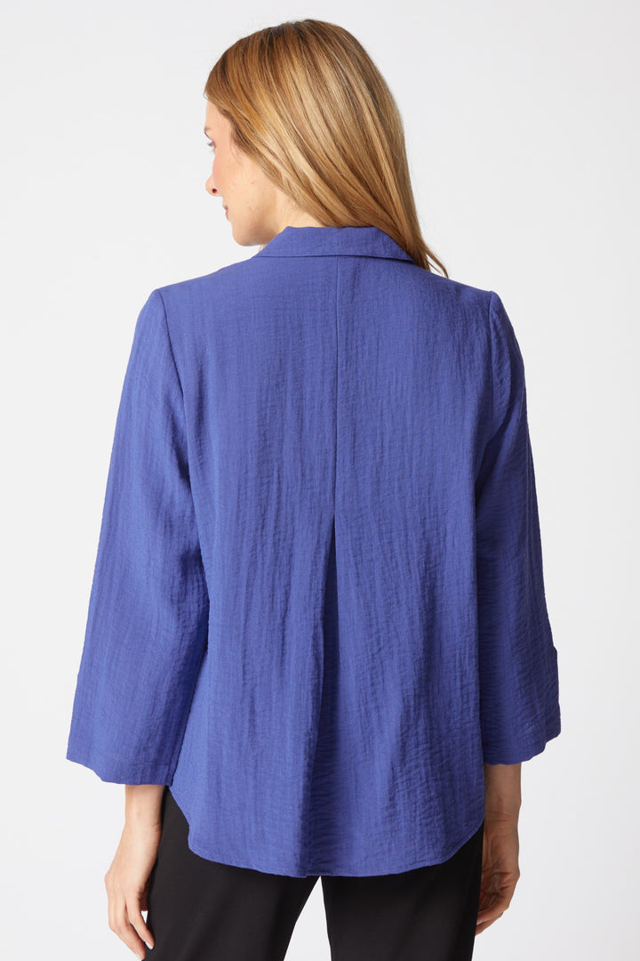 Express Travel Midnight Hi-Lo Swing Shirt