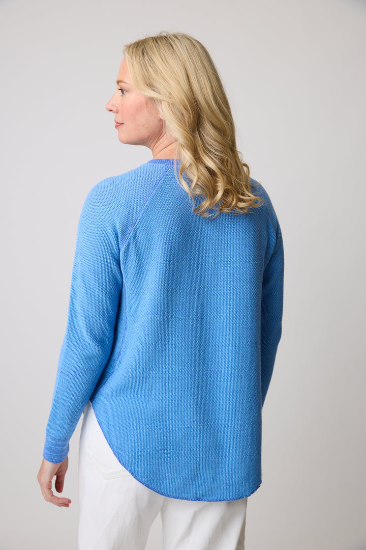 Forget Me Not Paw Print Sweater