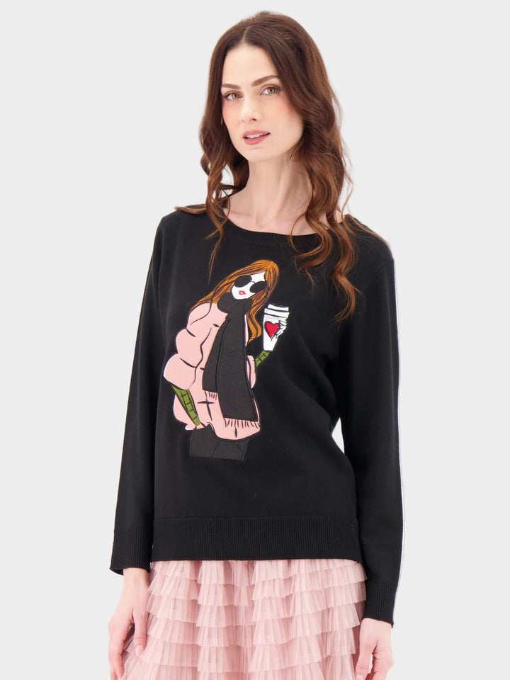 Let's Go For Coffee Sweater