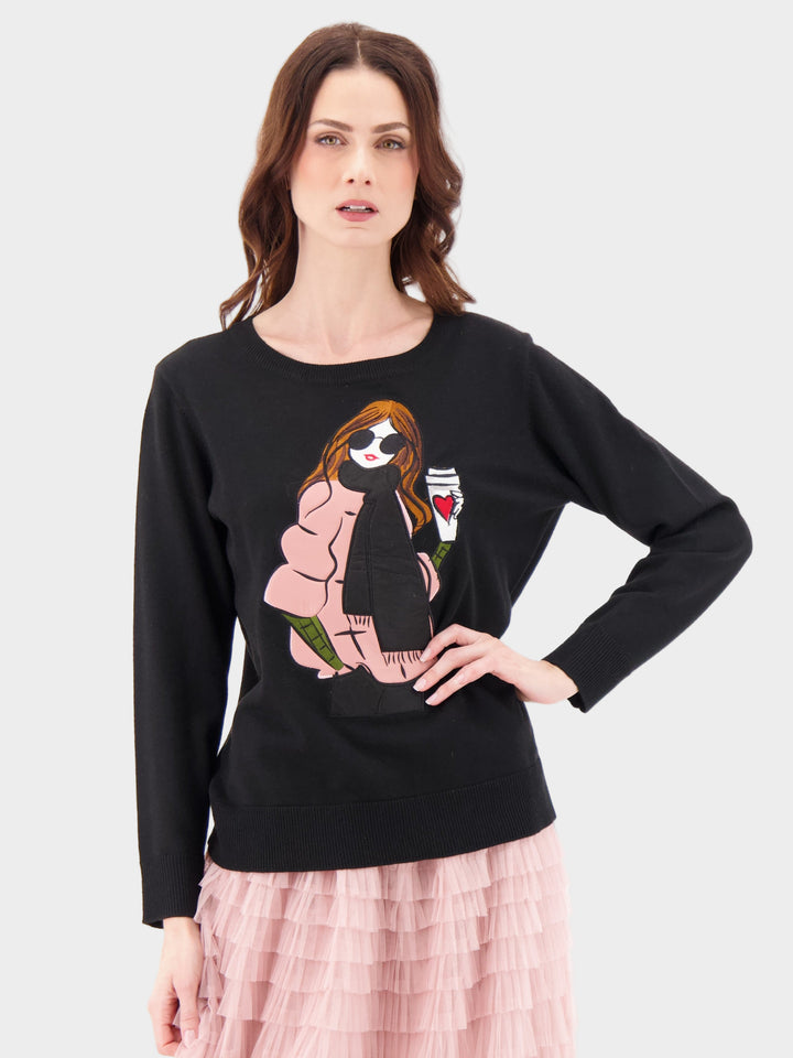 Let's Go For Coffee Sweater