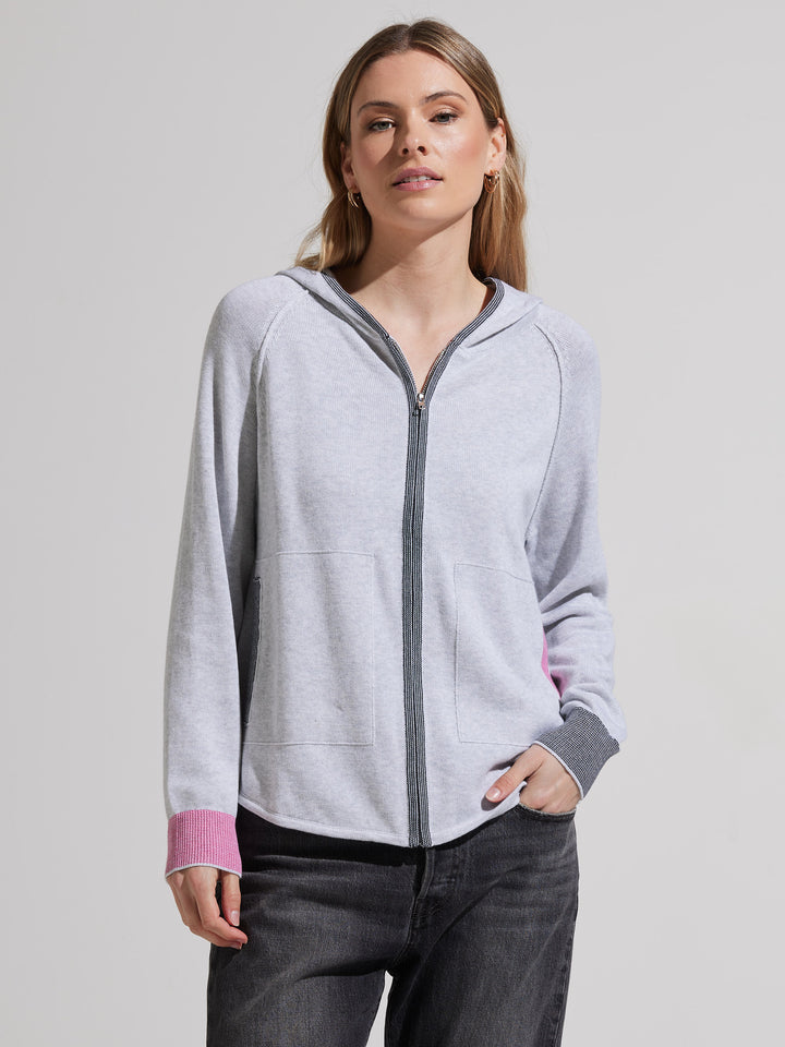 Light Marl Chunky Cotton Hoodie