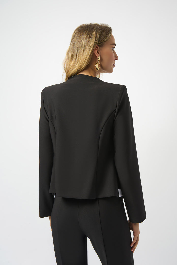 Lux Twill Colour Block Fitted Jacket