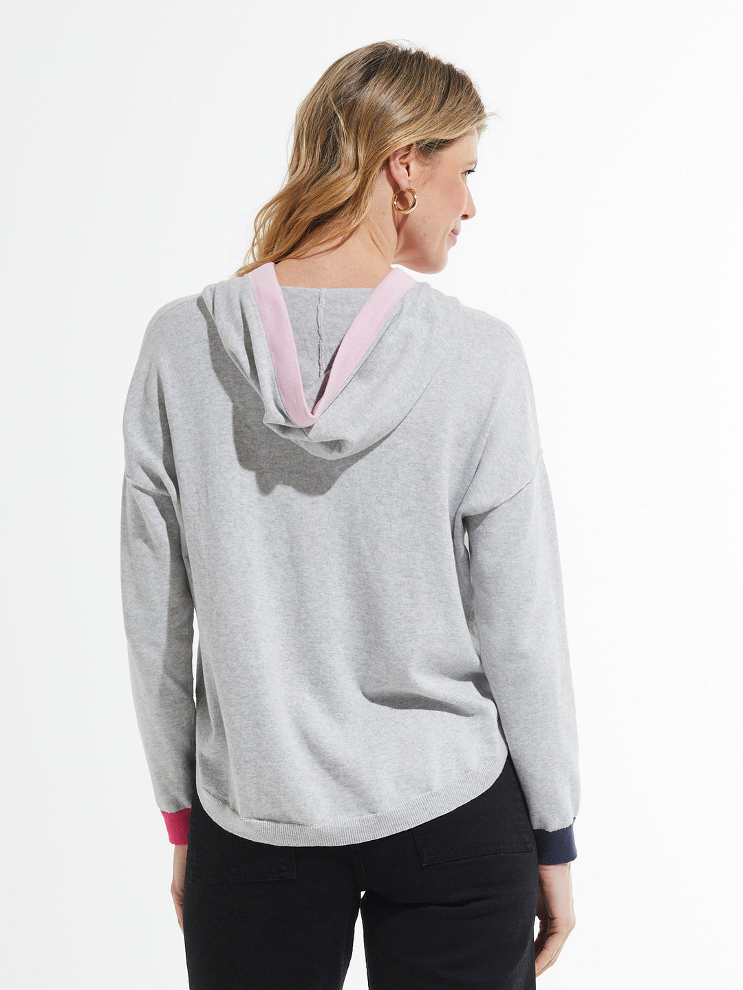 Marl Fun Hoodie Sweater