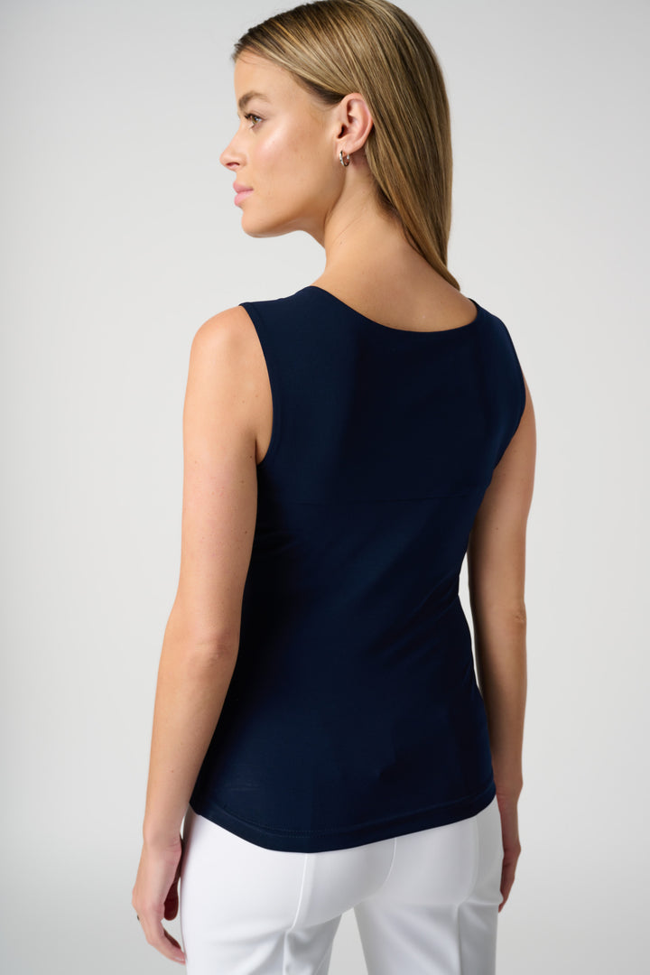 Midnight Blue Essential Square Neck Cami
