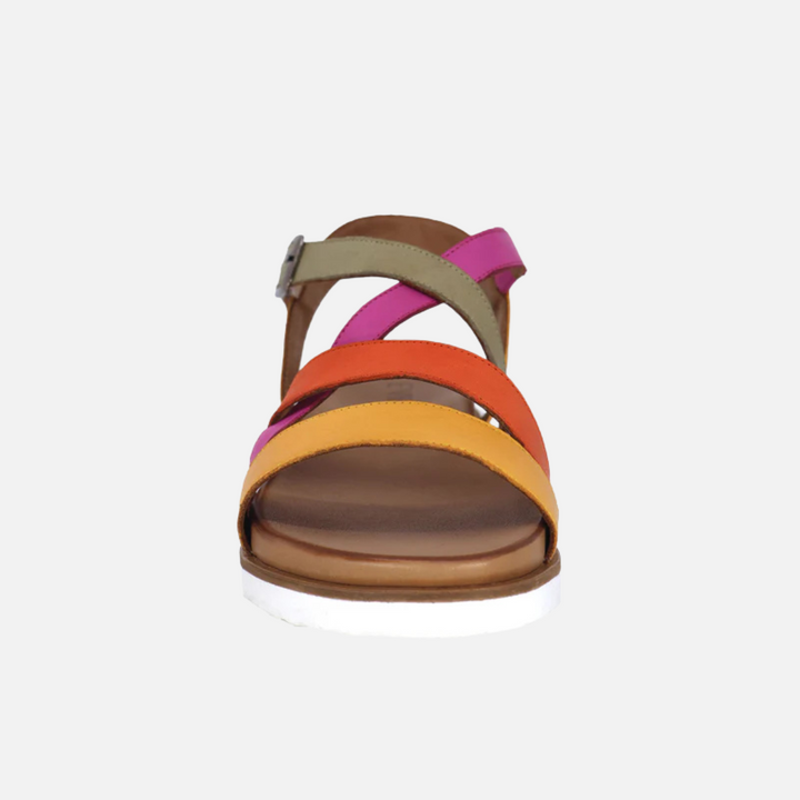 Multi-Colour Georgia Leather Sandal