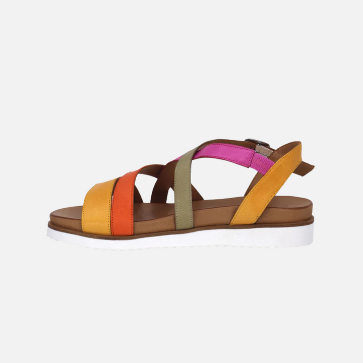 Multi-Colour Georgia Leather Sandal