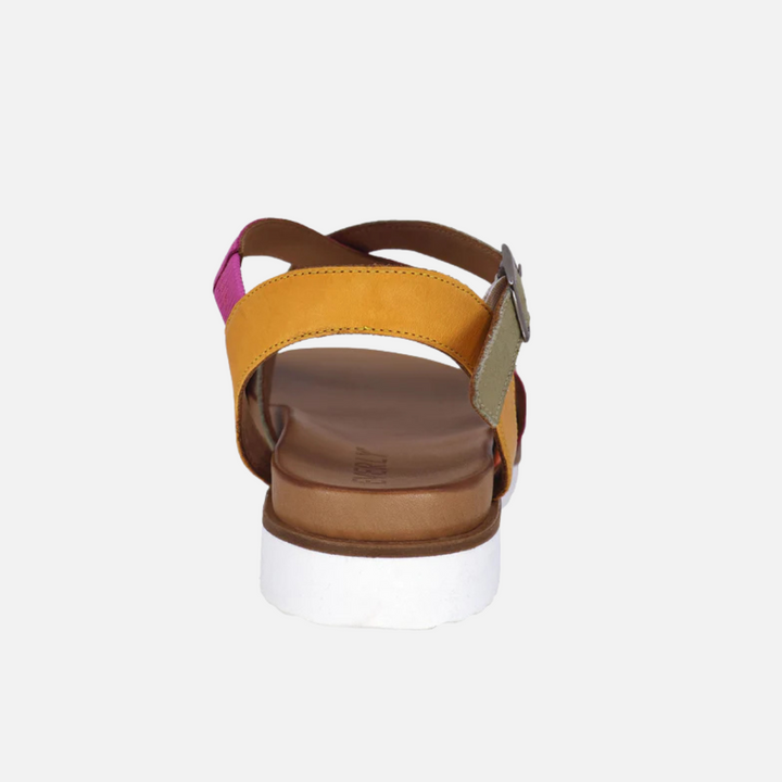 Multi-Colour Georgia Leather Sandal
