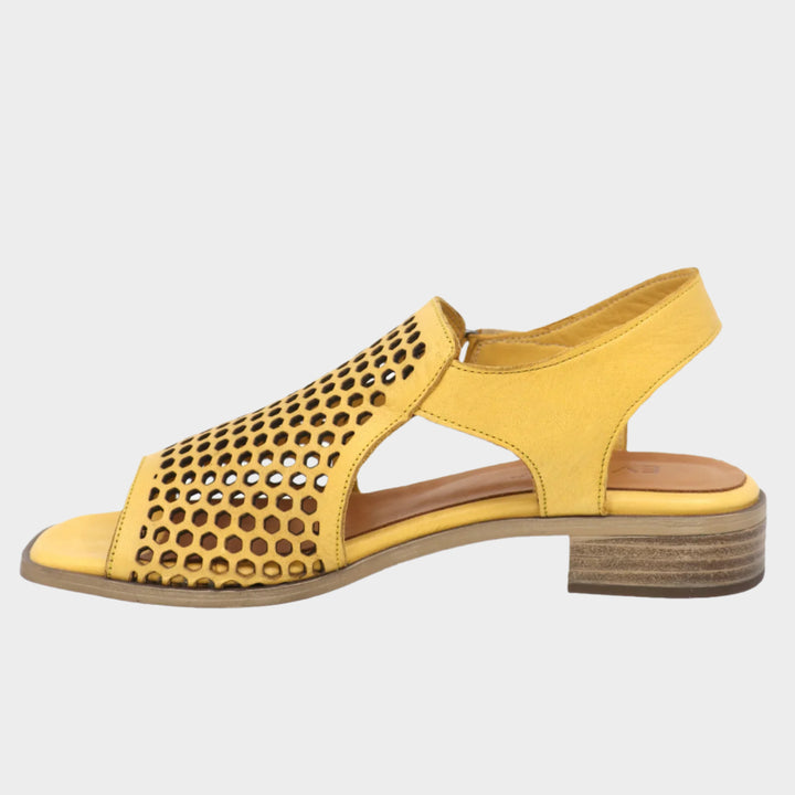 Mustard Leather Tessa Shoe