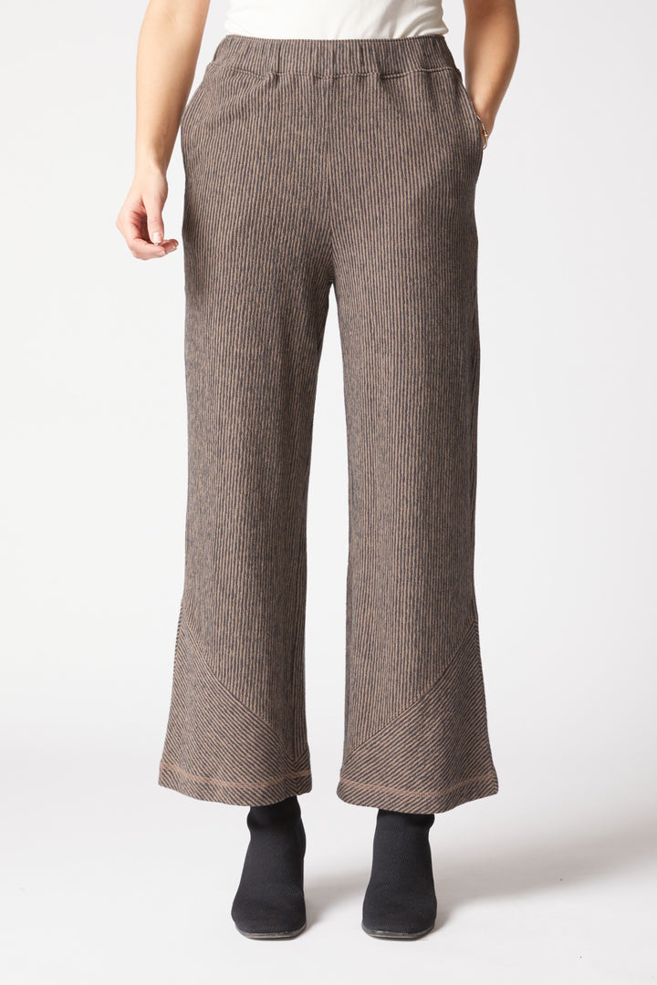 Pasadena Stripe Truffle Veranda Pant