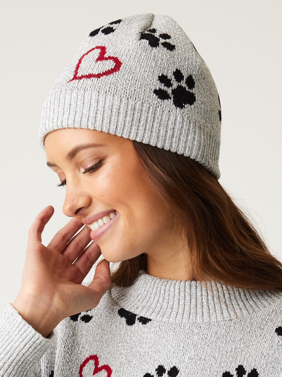 Paw Print Hat