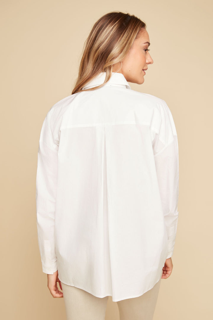 Star Studded White Shirt