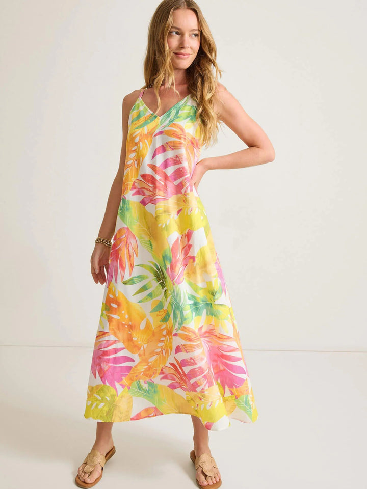 Tropicana Isle Sleeveless Maxi Dress