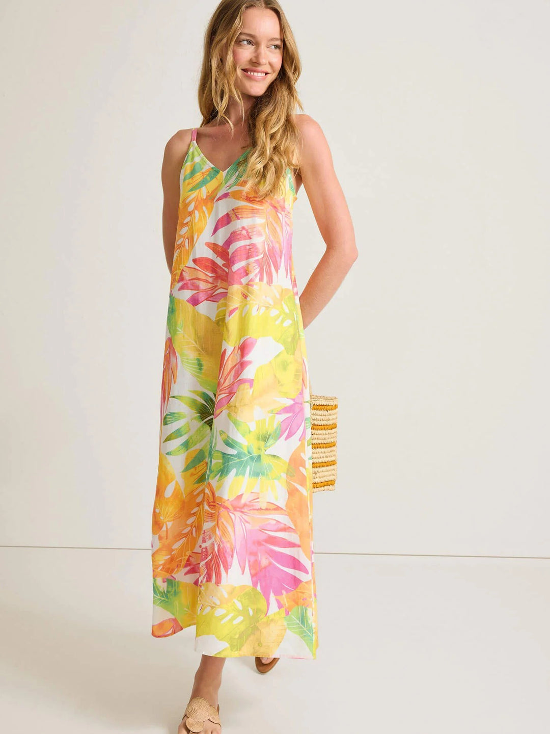 Tropicana Isle Sleeveless Maxi Dress