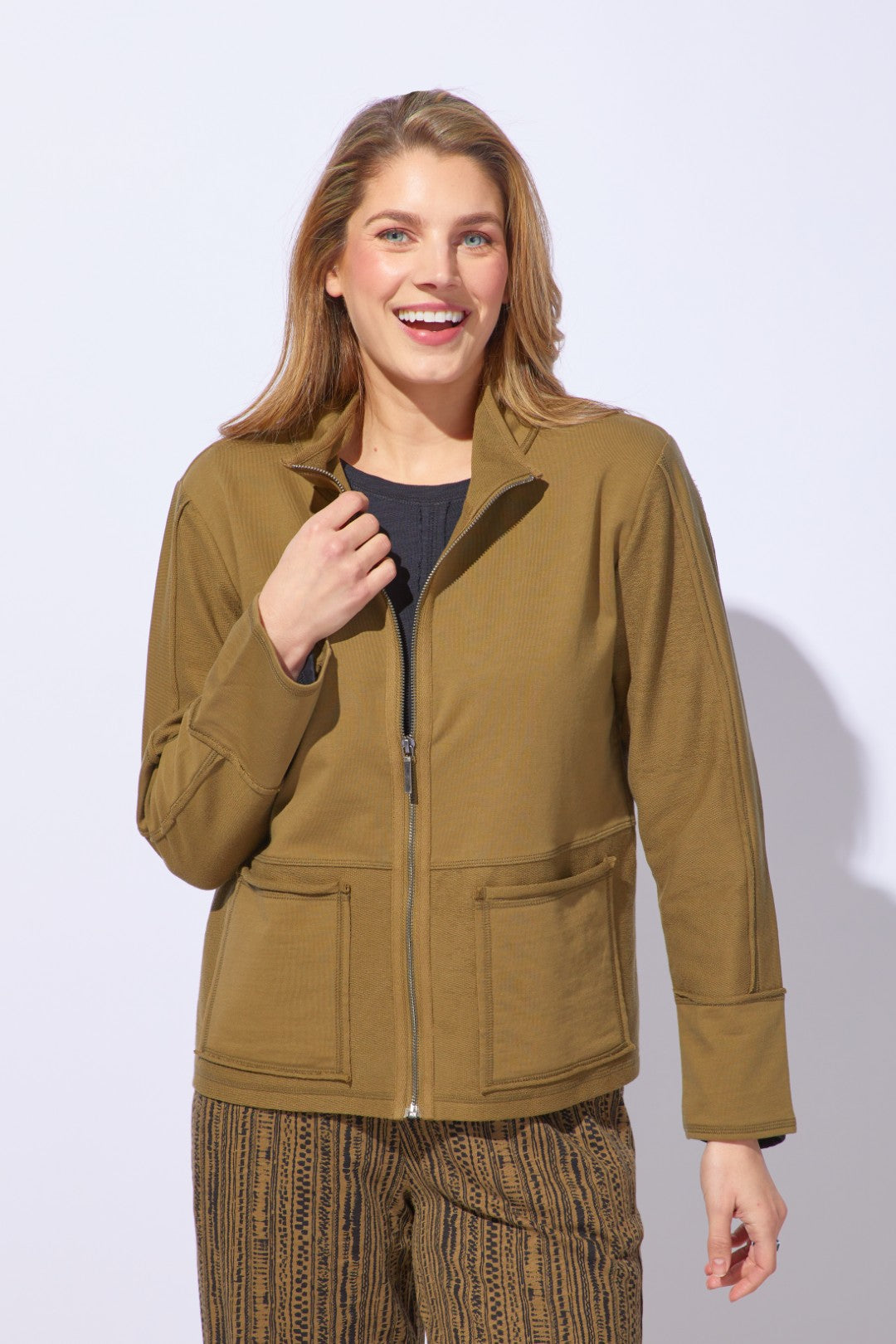 Willow Seaside French Terry Jacket