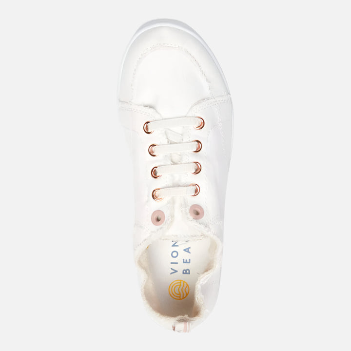 Cream Pismo Lace Up Sneaker