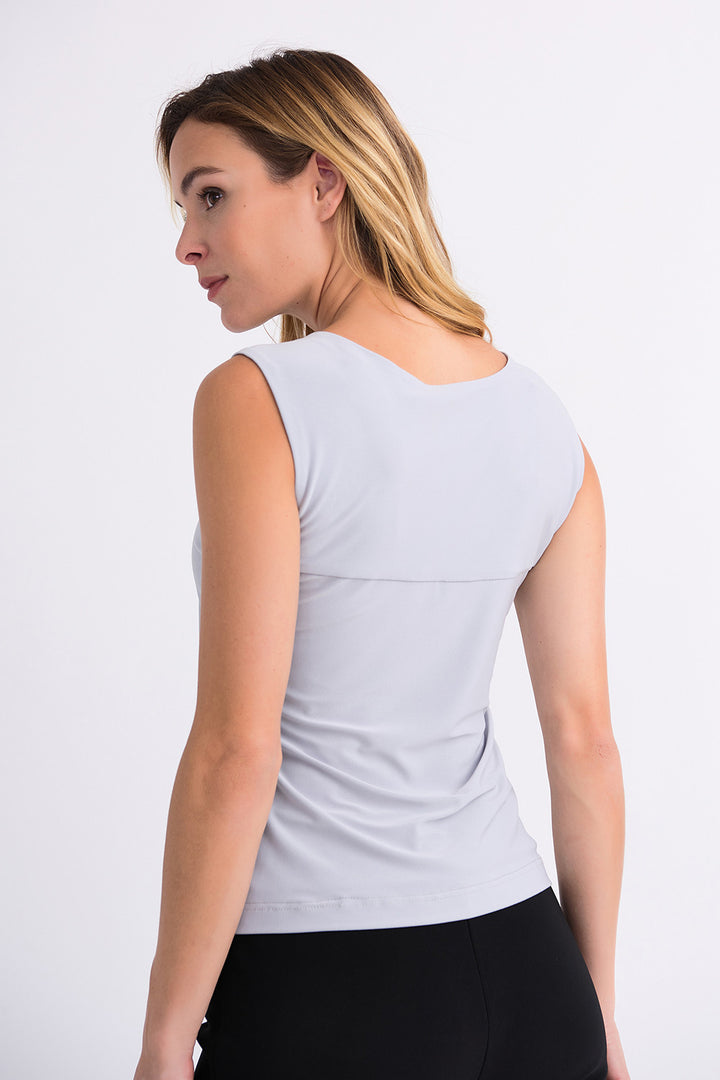 Joseph Ribkoff Essential Square Neck Cami back grey