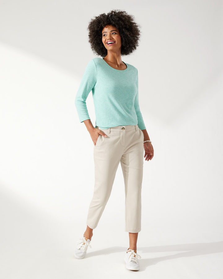 Khaki Sand Boracay Crop Pant