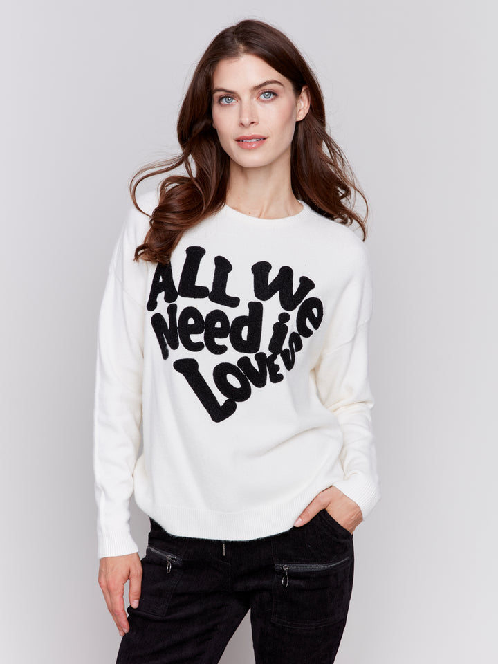 All We Need is LOVE Sweater