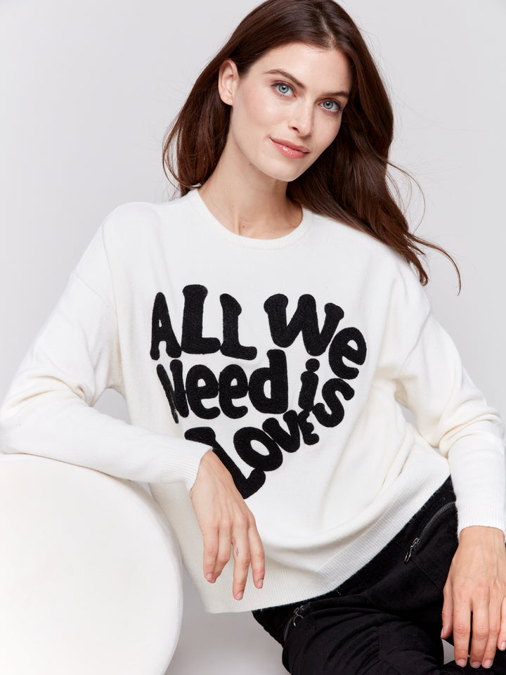 All We Need is LOVE Sweater