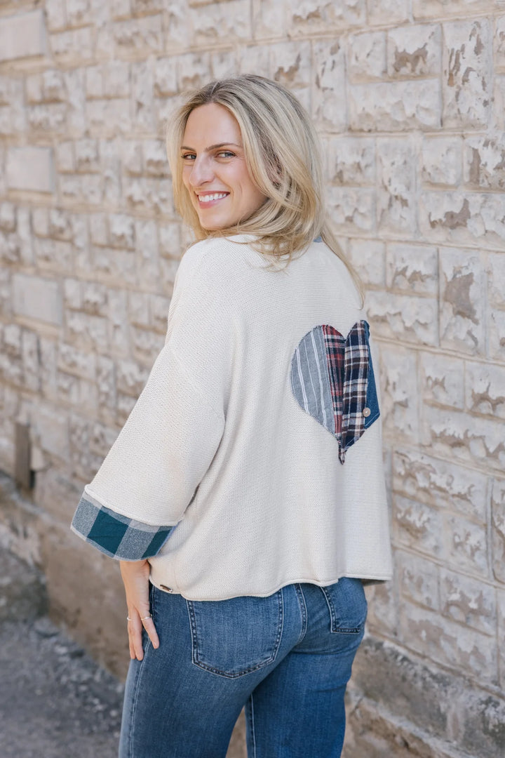 Alpine Flannel Love Cardigan