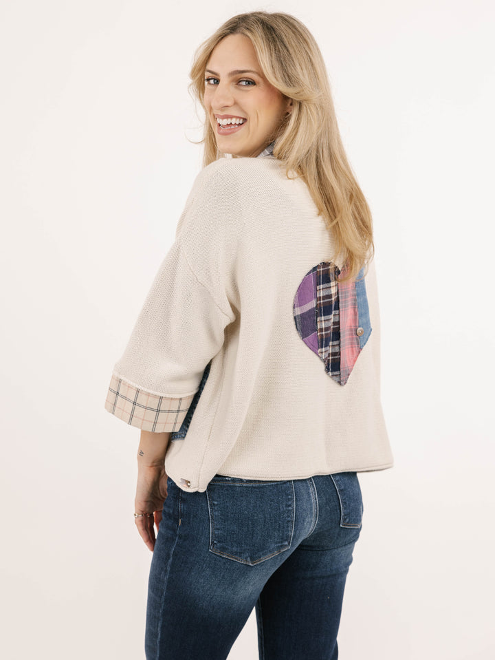 Alpine Flannel Love Cardigan
