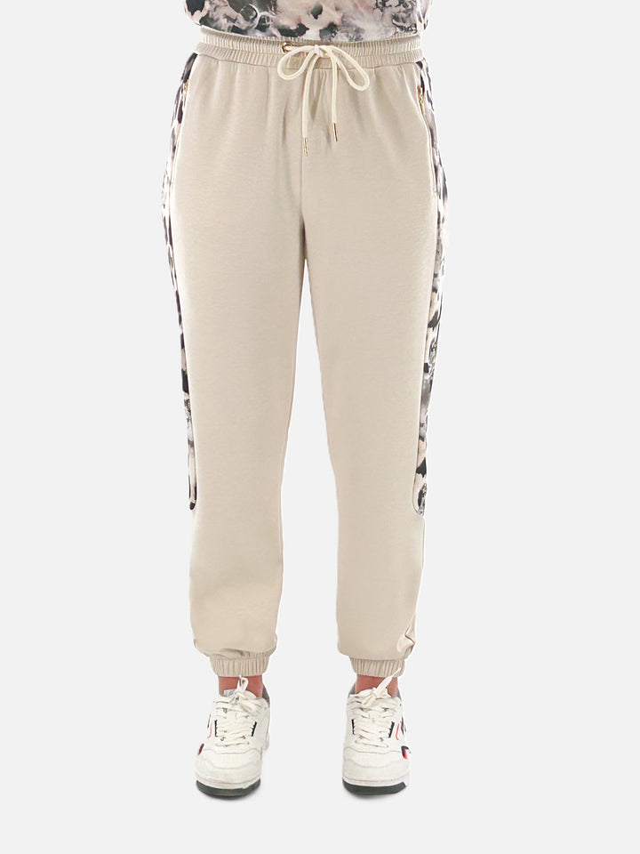 Animal Print Embellished Pant