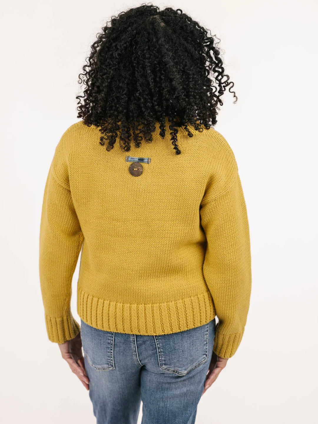 Anniston Sunshine Denim Detail Pullover