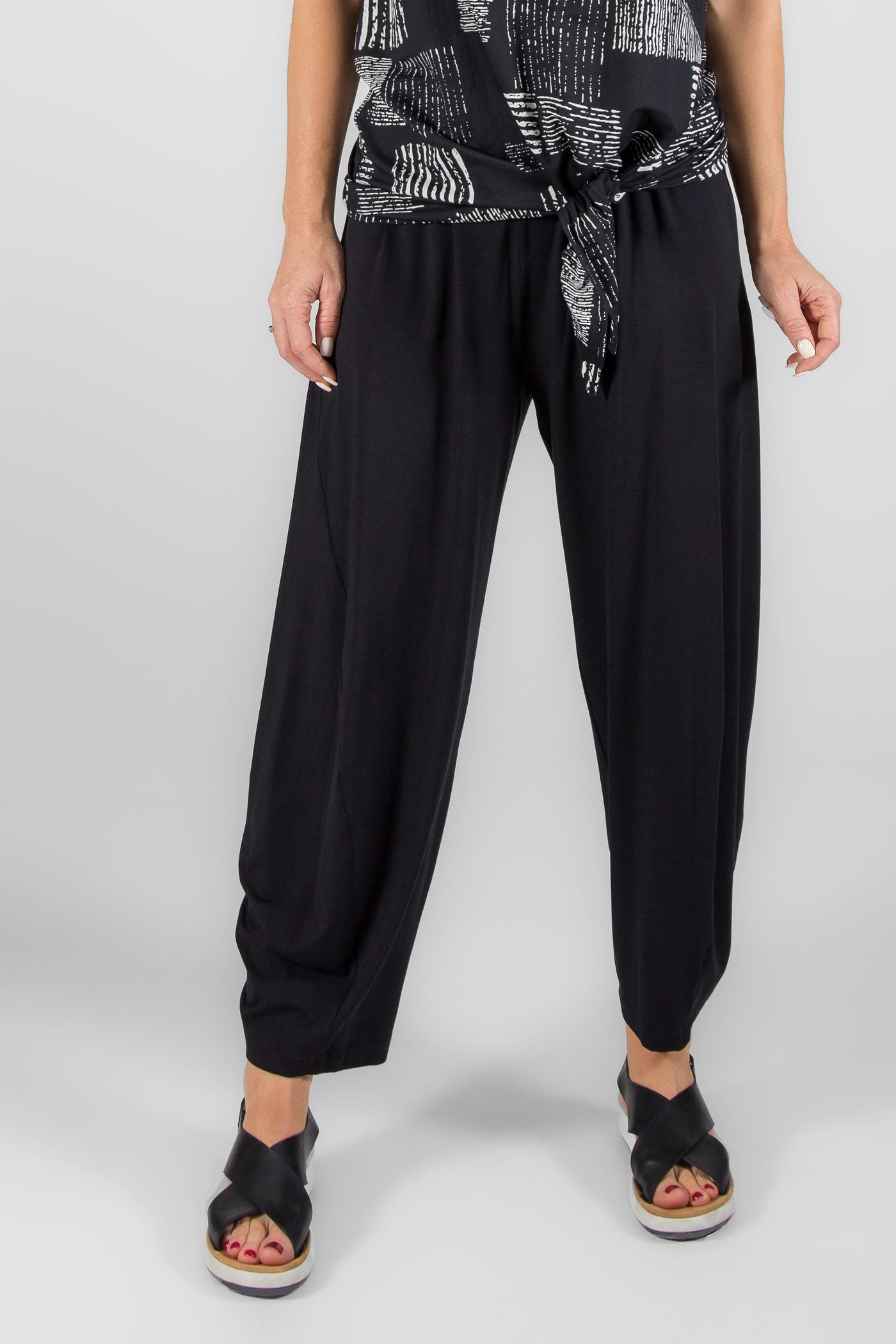 Black Harem Pant