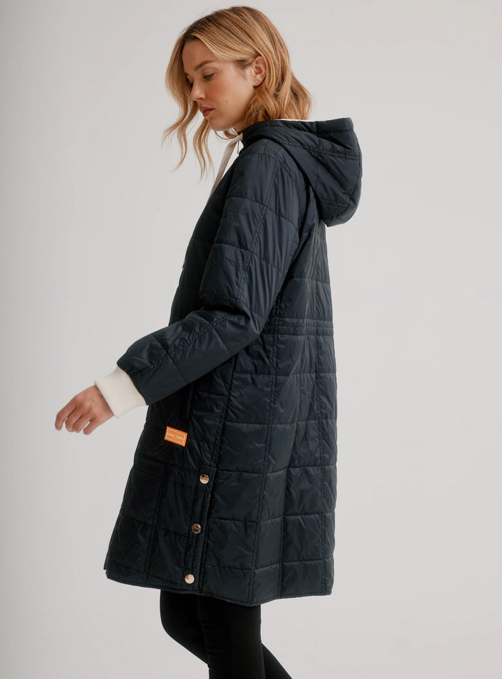 Black Lightweight Quilted Jacket