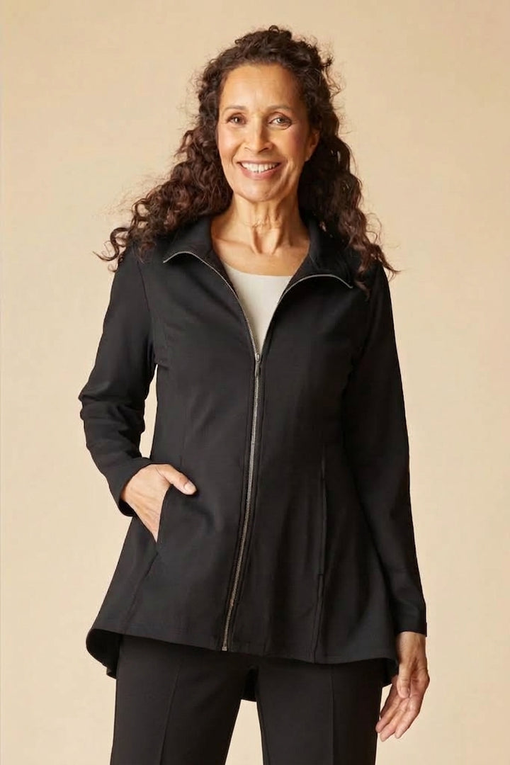 Black Luxe Ponte Soho Jacket
