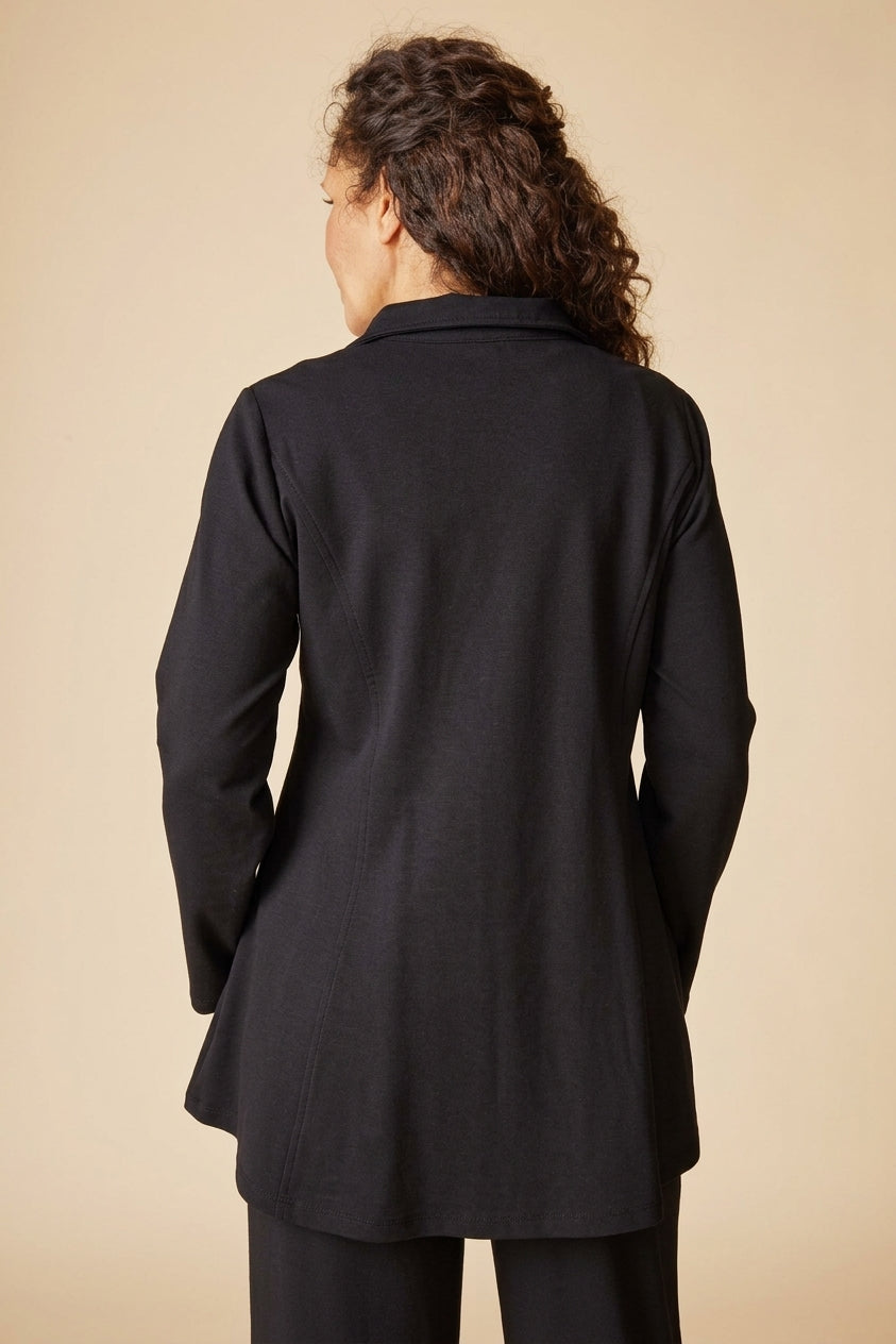 Black Luxe Ponte Soho Jacket