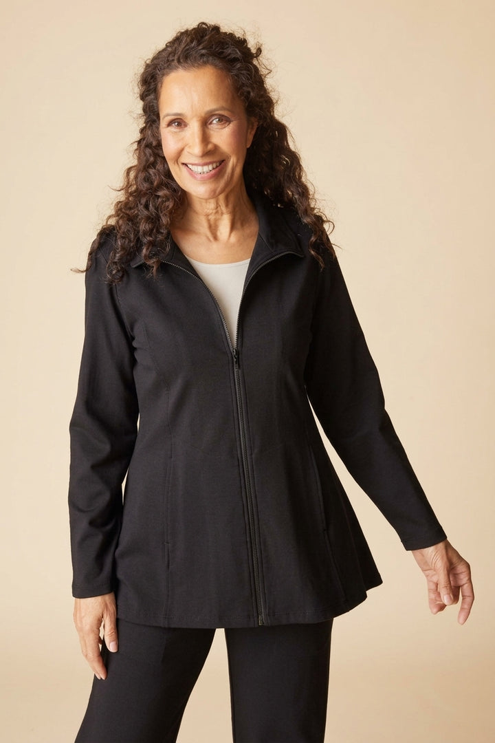 Black Luxe Ponte Soho Jacket