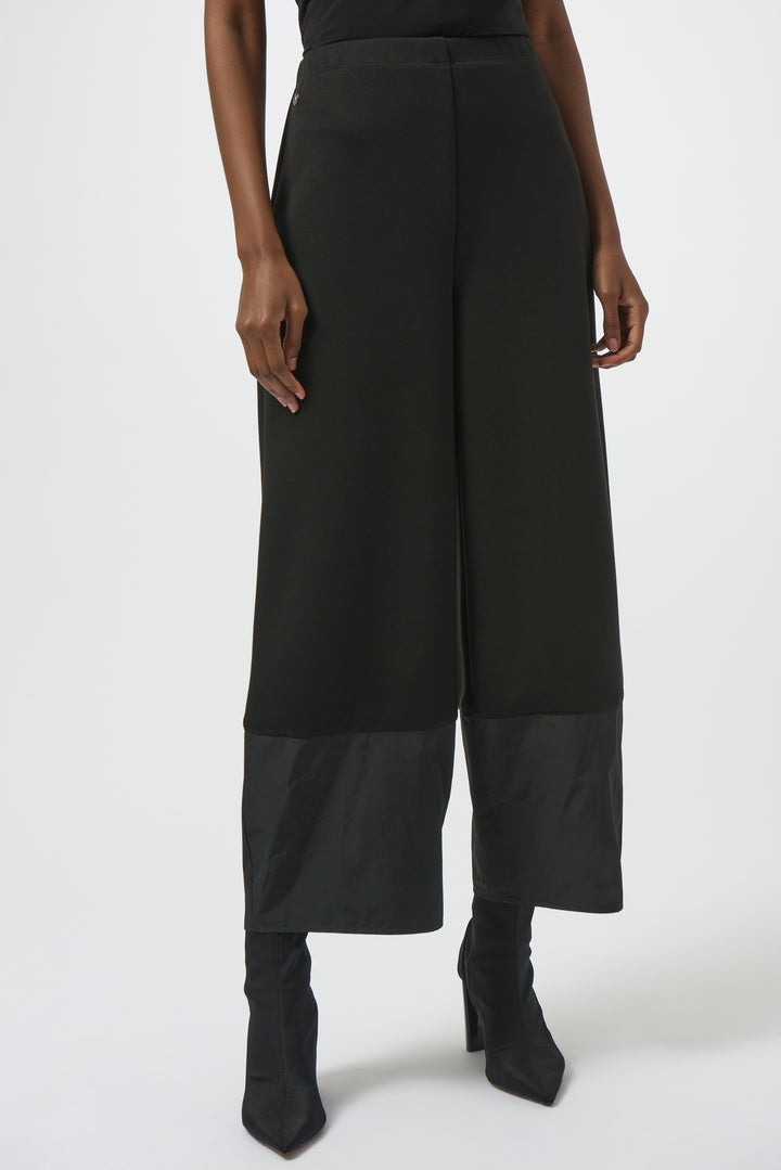 Black Scuba and Memory Mix Balloon Pant