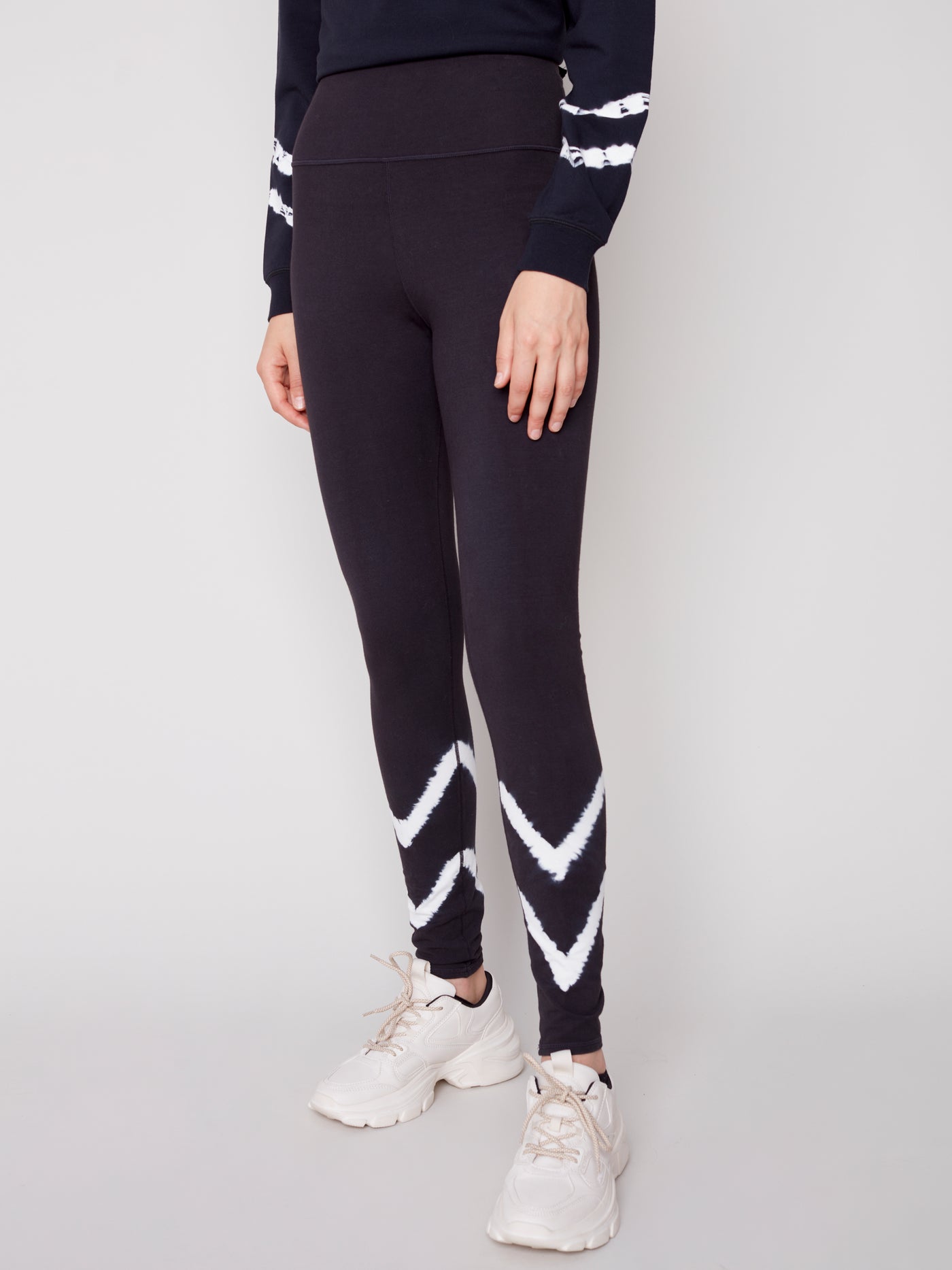 Black Tie Dye Leggings