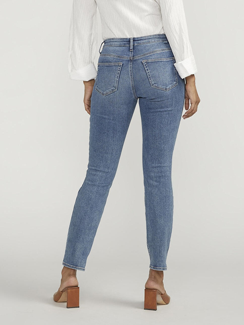 Blue Nile Forever Stretch Straight Leg Jean