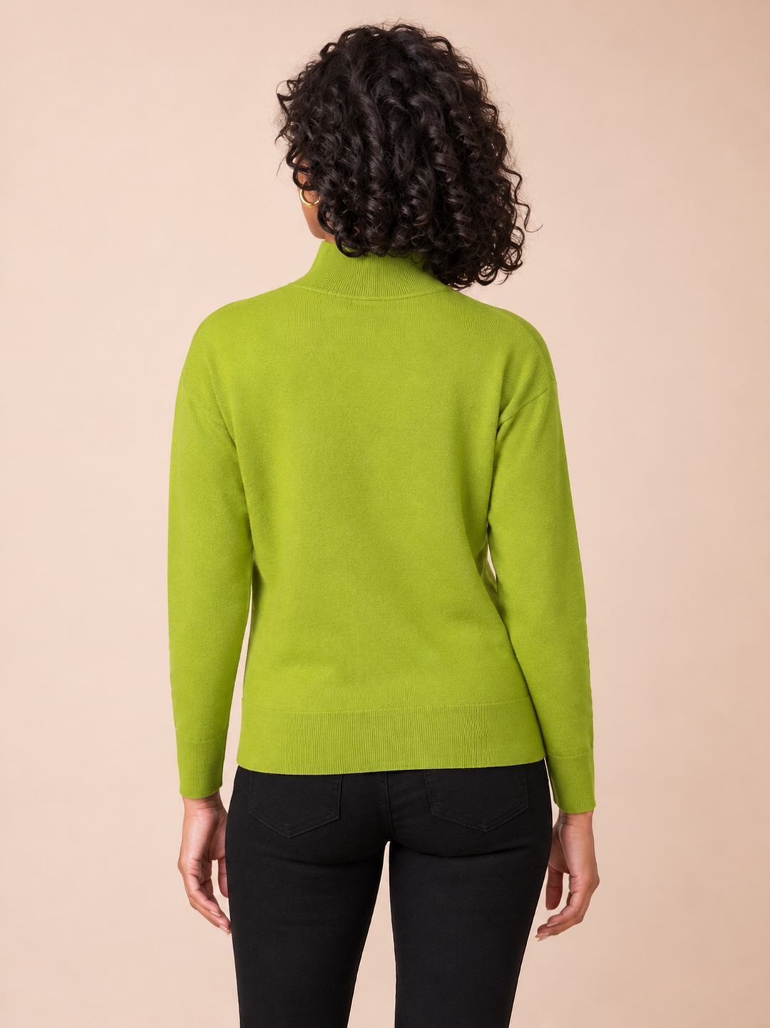 Bold Asymmetrical Colour-Blocked Sweater