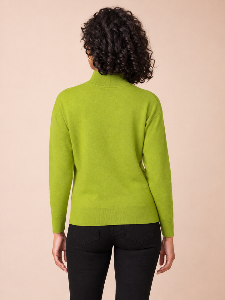 Bold Asymmetrical Colour-Blocked Sweater