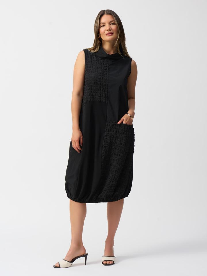 Bubble Jacquard Cocoon Dress