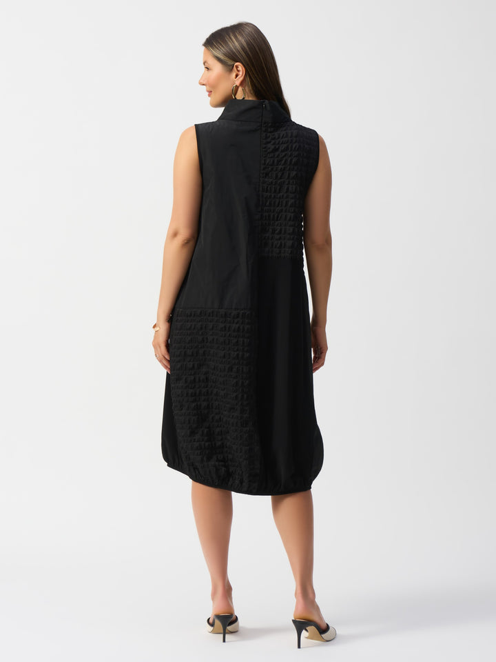 Bubble Jacquard Cocoon Dress