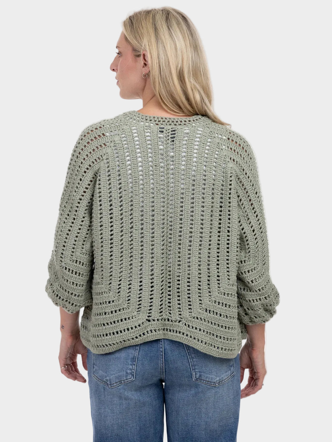 Cambria Seagrass One Size Cardigan