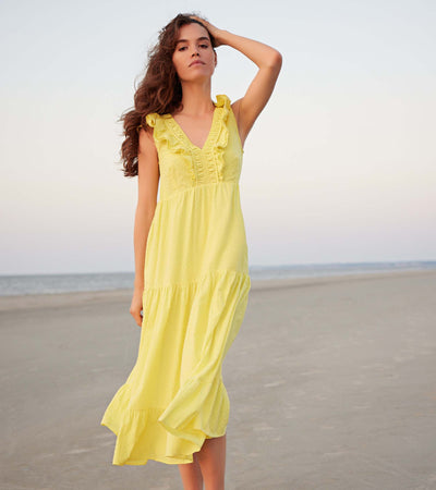 Celadine Swiss Dot Aria Midi Dress