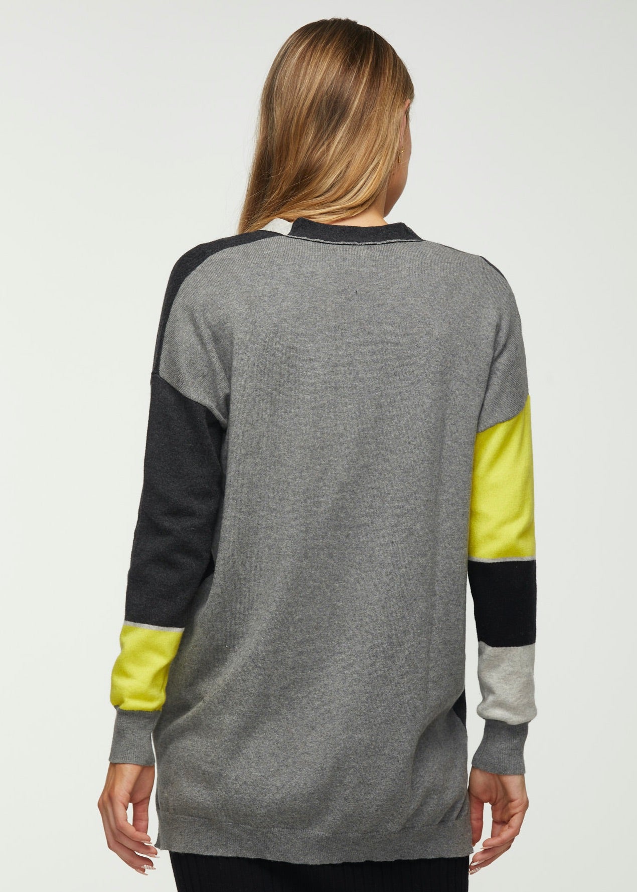 Charcoal Cheerful Cardi
