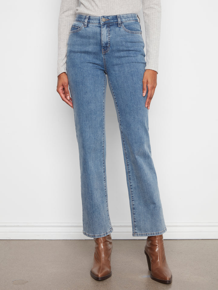 Charlotte Medium Blue Straight Leg Jean