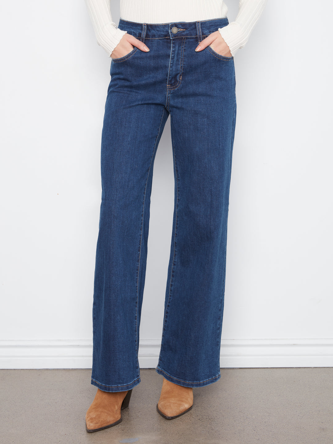 Chloe Indigo Wide Leg Jean