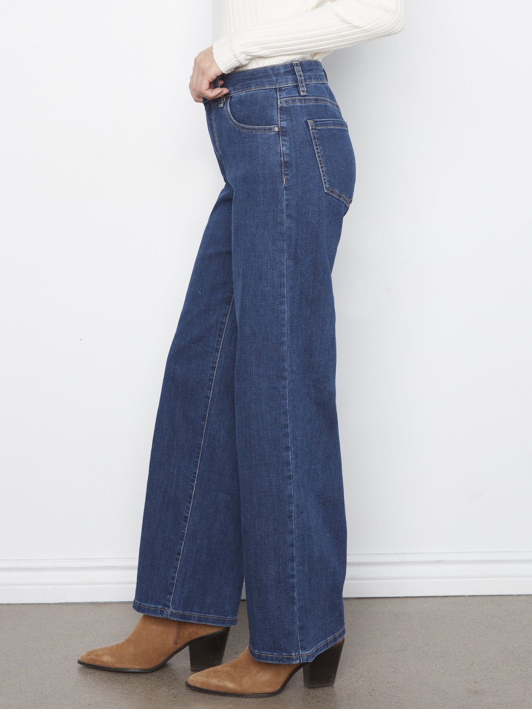 Chloe Indigo Wide Leg Jean